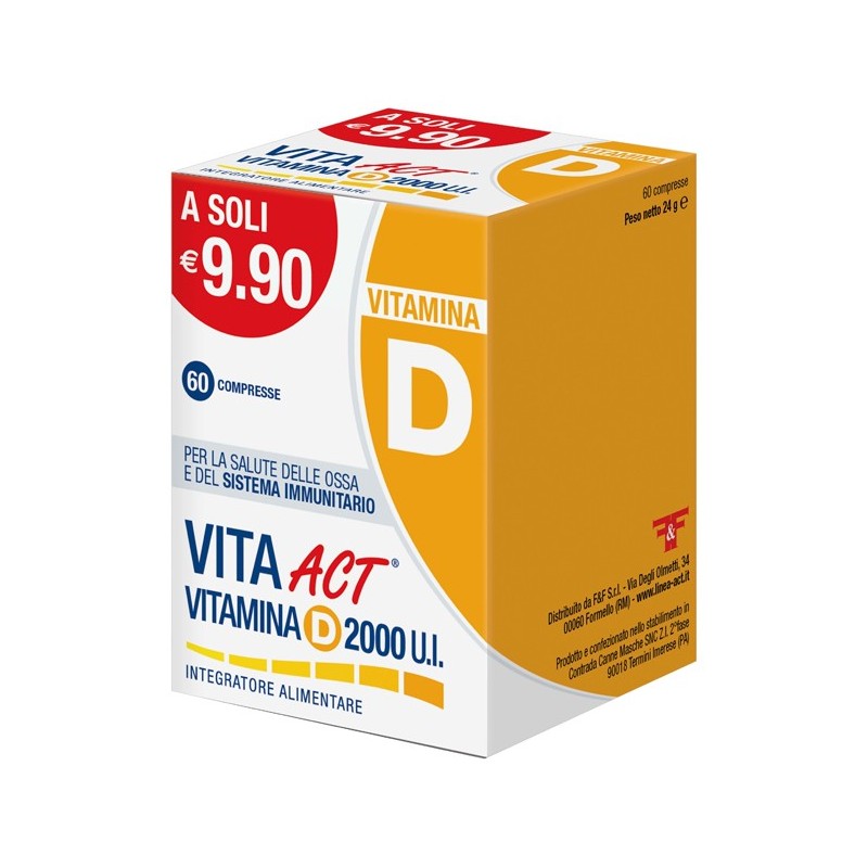 Vita act vitamina d 2000ui 60 compresse