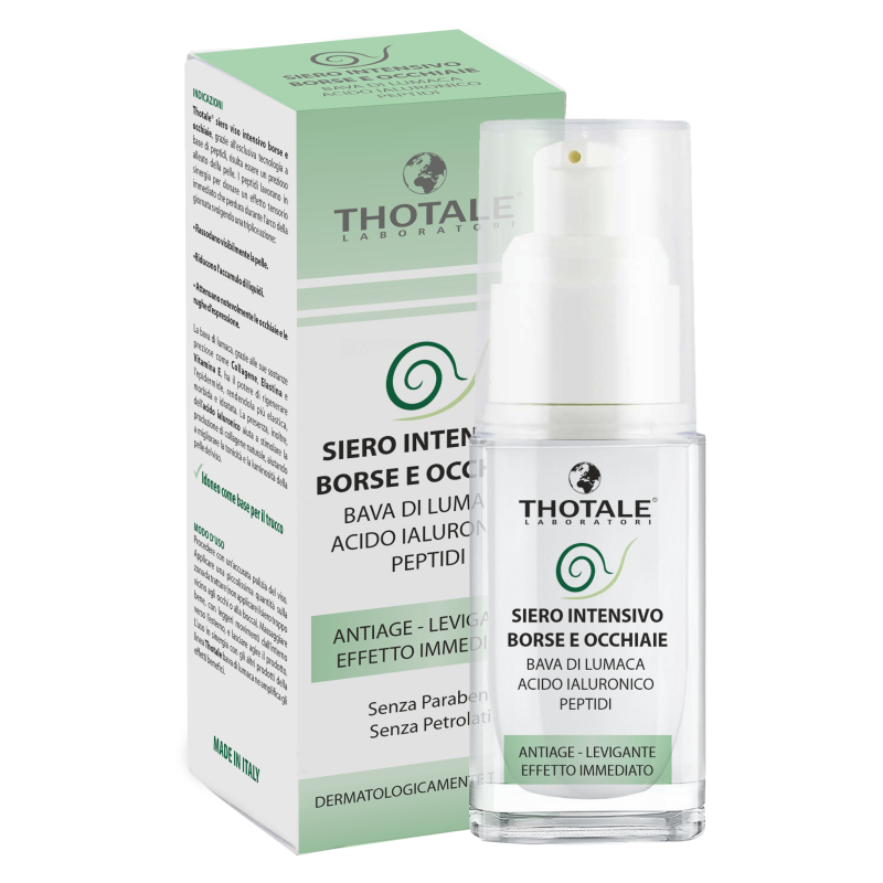 Thotale siero intensivo borse e occhiaie bava di lumaca 30 ml