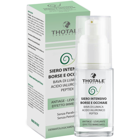 Thotale siero intensivo borse e occhiaie bava di lumaca 30 ml