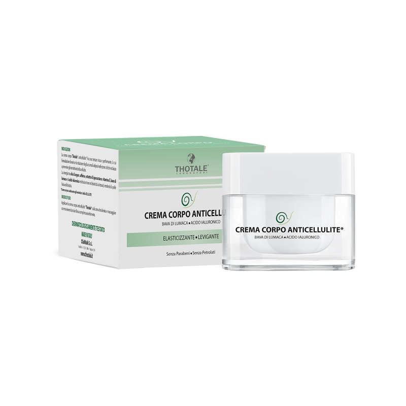 Thotale crema corpo anticellulite bava di lumaca 200 ml