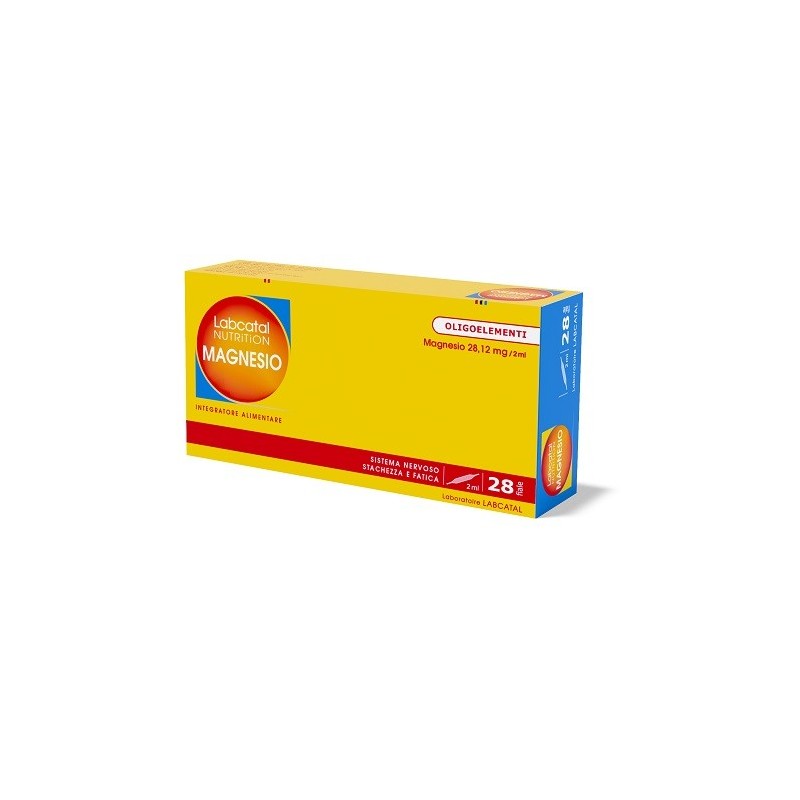 Labcatal nutrition magnesio 28 fiale 2 ml