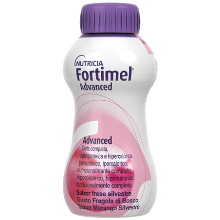 Fortimel advanced fragola di bosco 4 x 200 ml