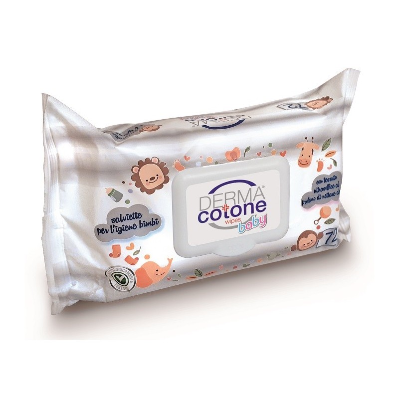 Dermacotone salviettine nettare dei fiori 72 pezzi