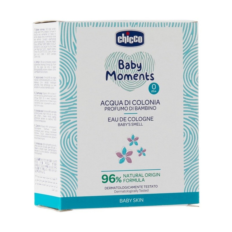 Chicco baby moments acqua di colonia profumo di bambino 100ml
