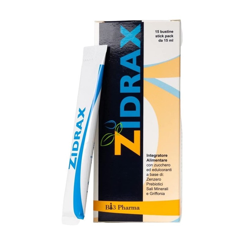 Zidrax 15 bustine stick pack