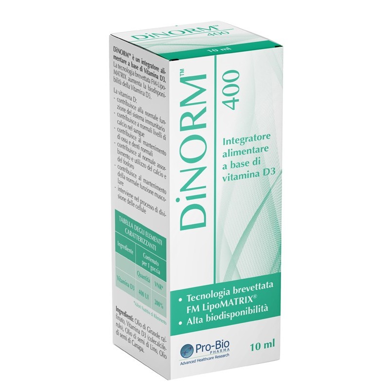 Dinorm 400 gocce 10 ml Dinorm 400 gocce 10 ml