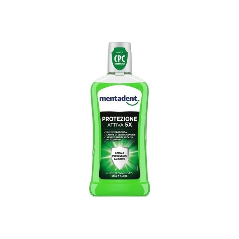 Mentadent collutorio protezione attiva 400 ml