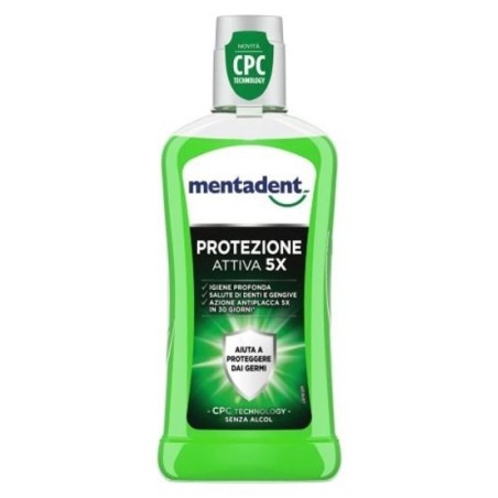 Mentadent collutorio protezione attiva 400 ml