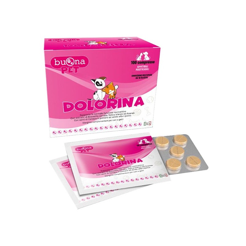 Dolorina 100 compresse masticabili Dolorina 100 compresse masticabili