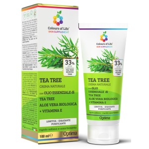 Colours of life skin supplement tea tree 33% 100 ml crema