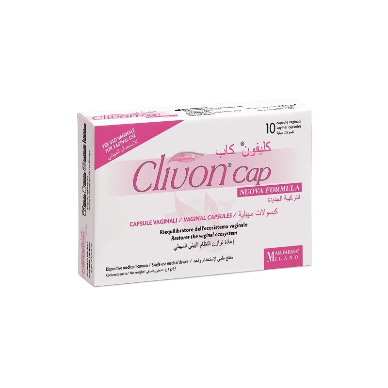 Clivon cap nuova formula 10 capsule vaginali