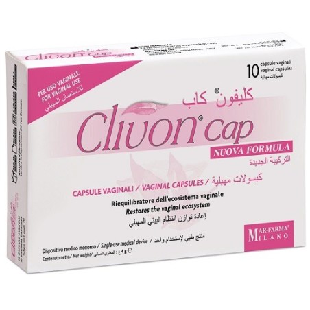 Clivon cap nuova formula 10 capsule vaginali