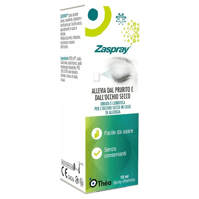 Zaspray spray oculare 10 ml Zaspray spray oculare 10 ml