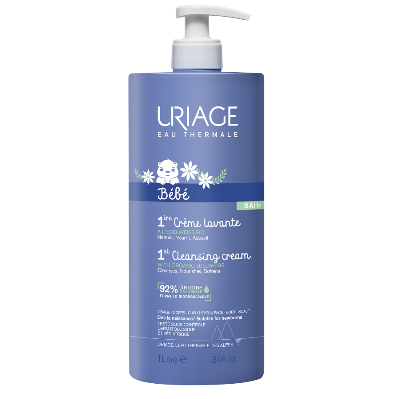 Eau thermale bebe creme lavante 1 litro