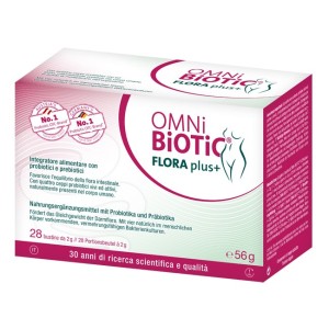 Omni biotic flora plus+ 28 bustine da 2 g