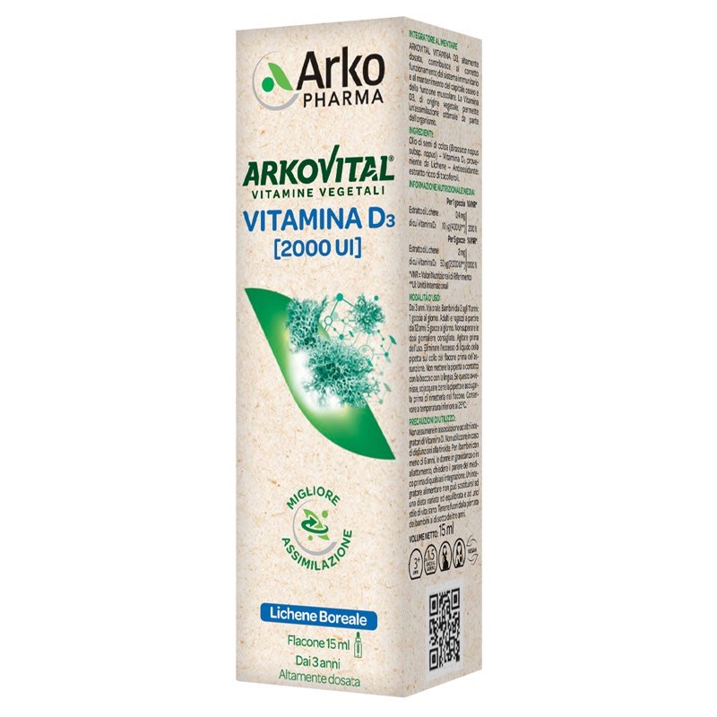 Arkovital vitamin d3 15 ml Arkovital vitamin d3 15 ml