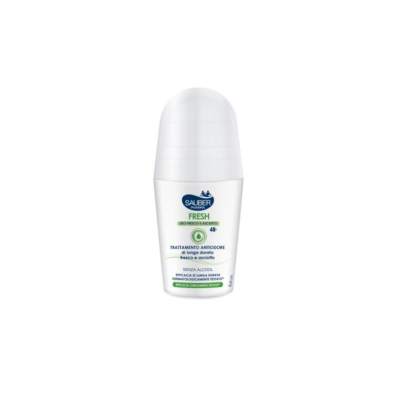 Sauber fresh deodorante roll-on 50 ml