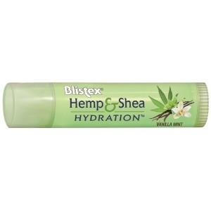 Blistex hemp & shea hydration vanilla mint