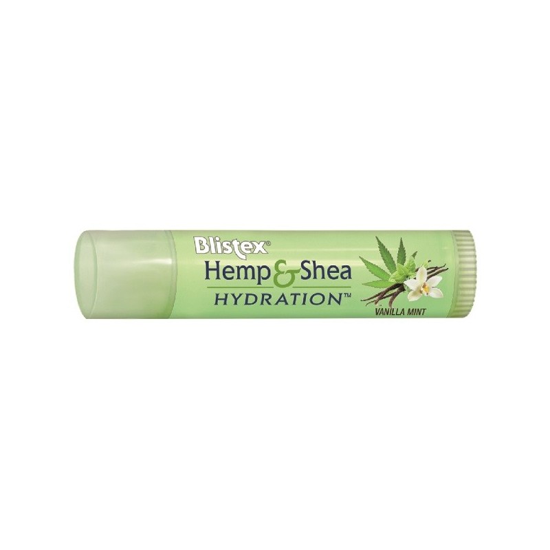 Blistex hemp & shea hydration vanilla mint