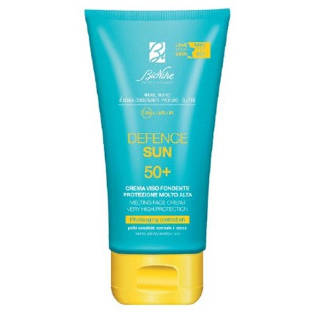 Defence sun crema viso fondente 50+ 50 ml