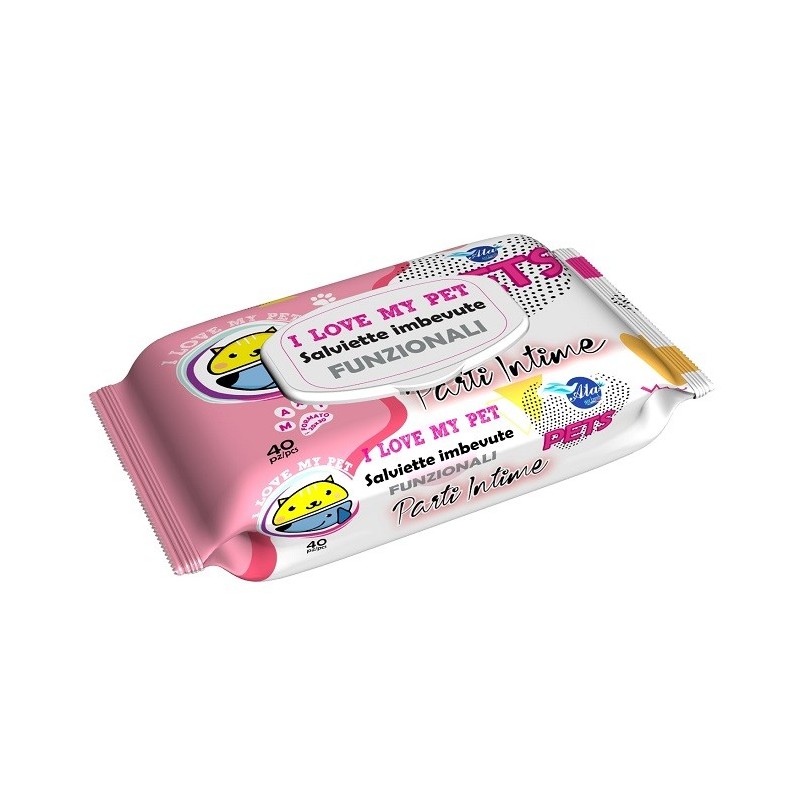 A+cure i love my pet funzionale salviette pop-up parti intime 40 pezzi ricarica A+cure i love my pet funzionale salviette pop-up parti intime 40 pezzi ricarica