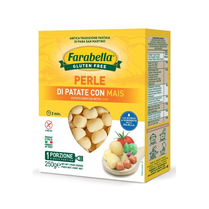 Farabella perle patate mais 250 g