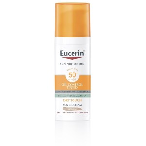 Eucerin sun oil control tinted cream spf50+ 50 ml