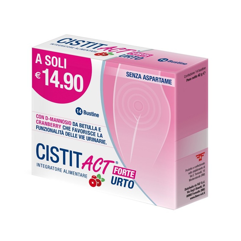 Cistit act forte urto 14 bustine Cistit act forte urto 14 bustine