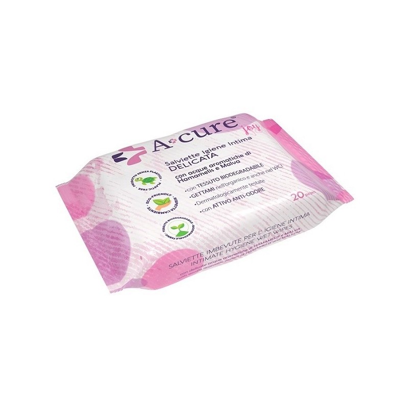 A+cure igiene intima delicata 20 salviette pocket maxi A+cure igiene intima delicata 20 salviette pocket maxi