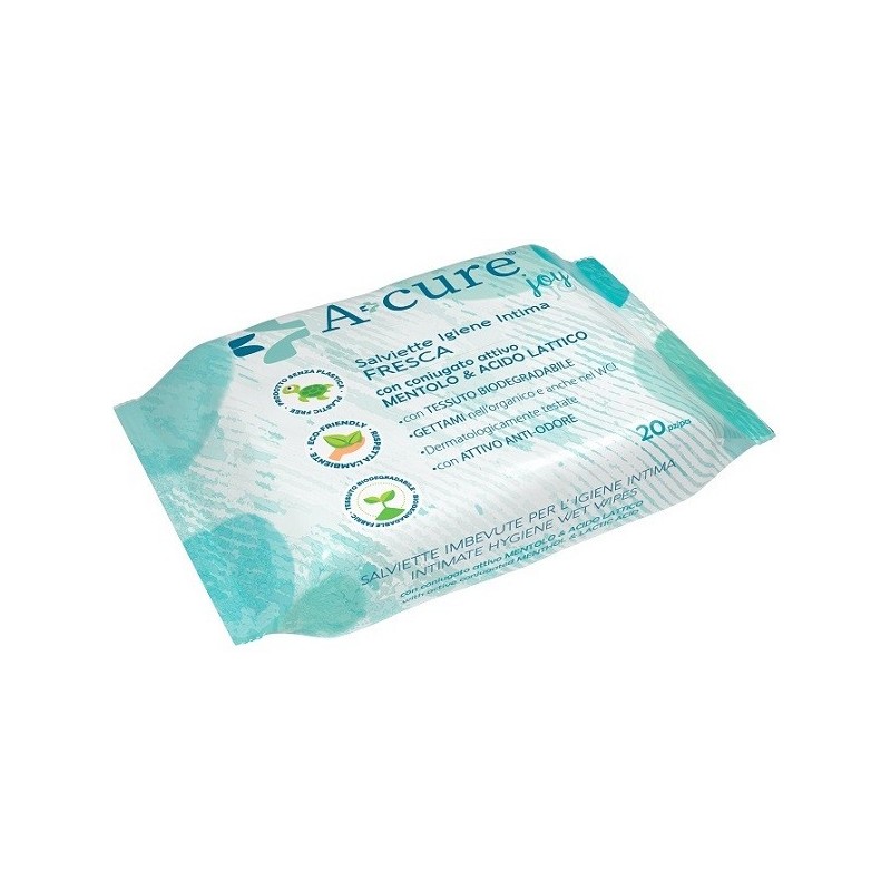 A+cure igiene intima fresca 20 salviette pocket maxi A+cure igiene intima fresca 20 salviette pocket maxi