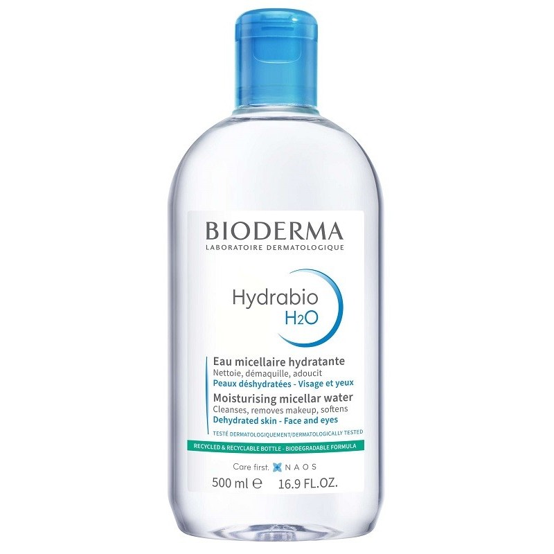 Hydrabio h2o soluzione micellare struccante idratante 500 ml Hydrabio h2o soluzione micellare struccante idratante 500 ml