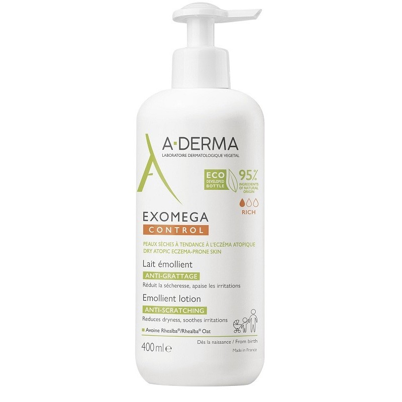 Exomega control latte emolliente 400 ml