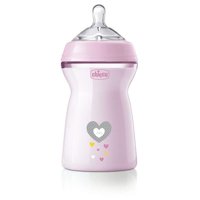Chicco biberon nat feel pp 6m+ 330 ml bimba Chicco biberon nat feel pp 6m+ 330 ml bimba