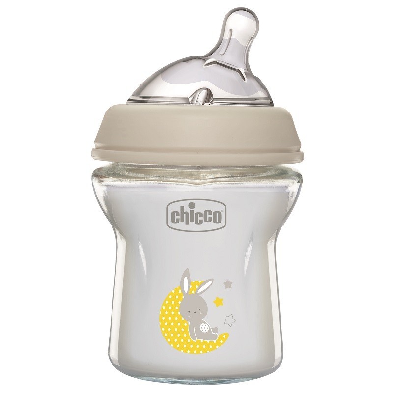 Chicco biberon nat feel vetro 0m+ 150 ml Chicco biberon nat feel vetro 0m+ 150 ml