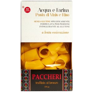 Nutri te' paccheri acqua e farina mais e riso 250 g