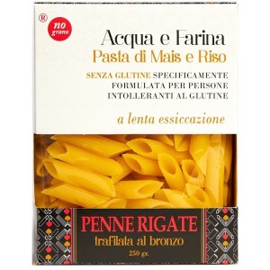 Nutri te' penne rigate acqua e farina mais e riso 250 g