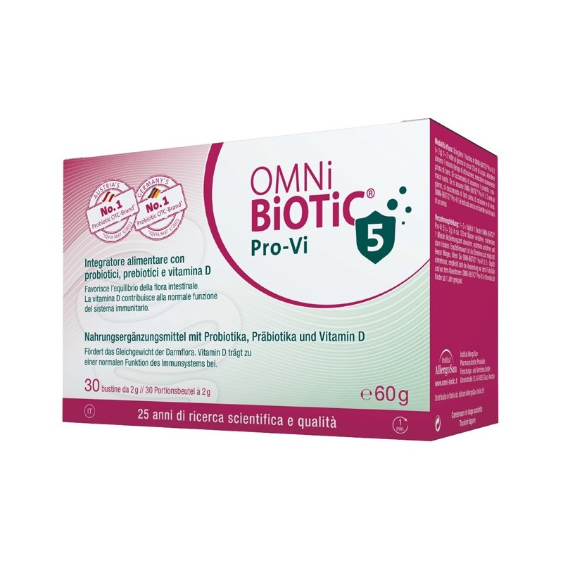 Omni biotic pro vi 5 30 bustine da 2 g Omni biotic pro vi 5 30 bustine da 2 g