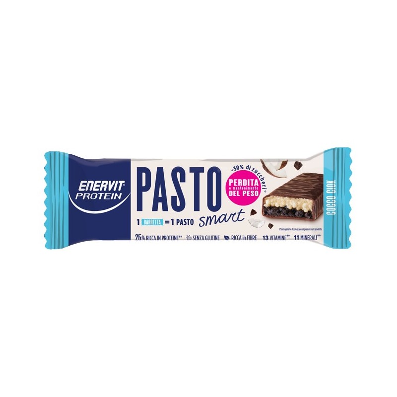 Enervit protein pasto sostitutivo cocco ciok 55 g Enervit protein pasto sostitutivo cocco ciok 55 g