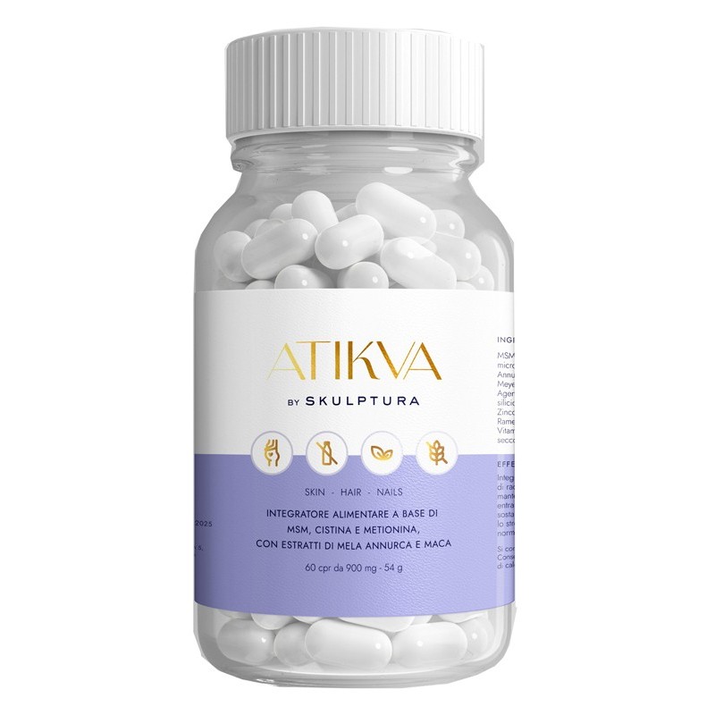 Atikva capelli pelle unghie 60 compresse Atikva capelli pelle unghie 60 compresse