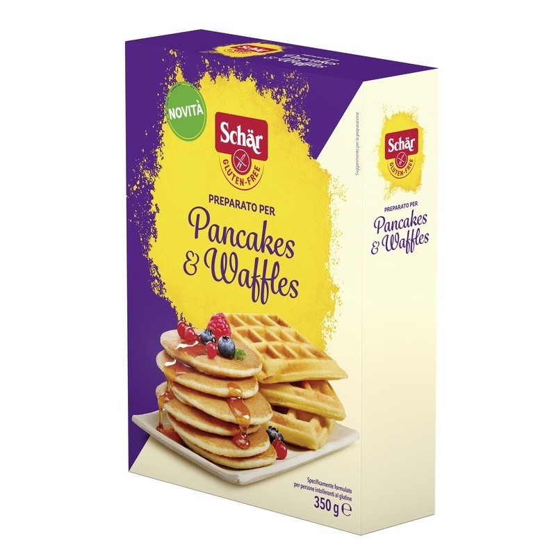 Schar preparato pancakes & waffles 350 g Schar preparato pancakes & waffles 350 g