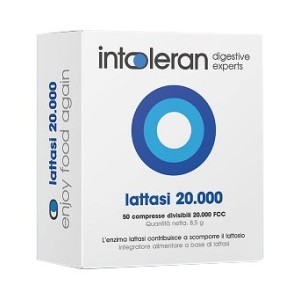 Intoleran lattasi 20000 50 compresse divisibili