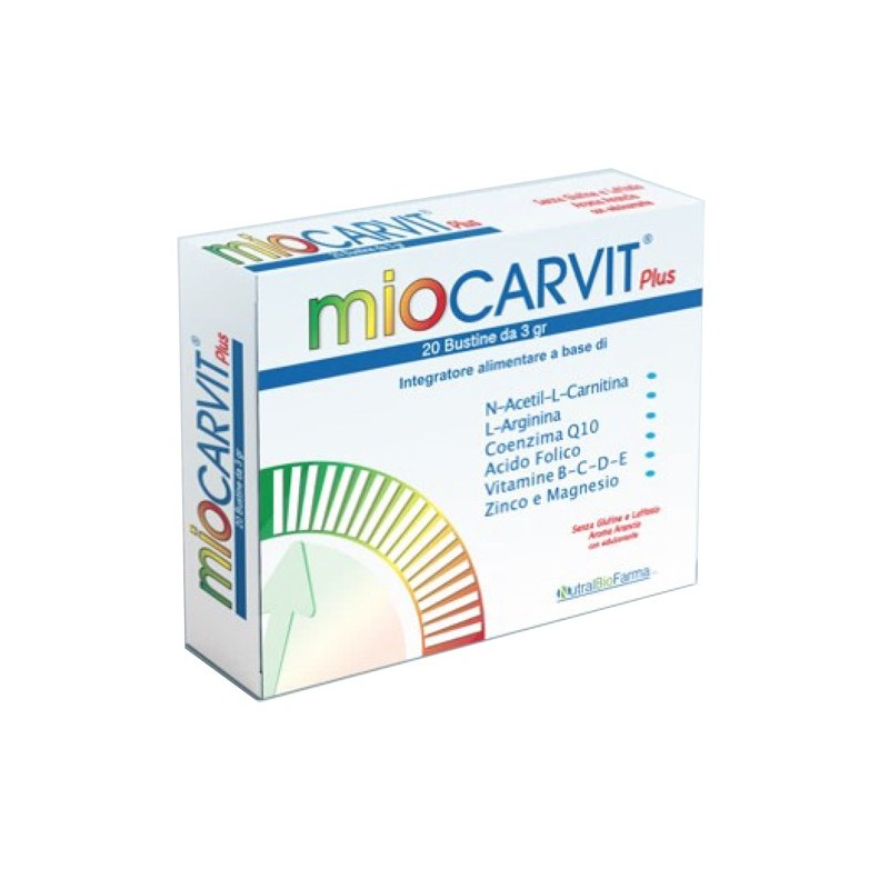 Miocarvit plus 20 bustine Miocarvit plus 20 bustine