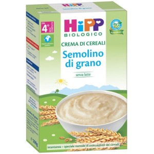 Hipp bio crema cereali semolino di grano 200 g