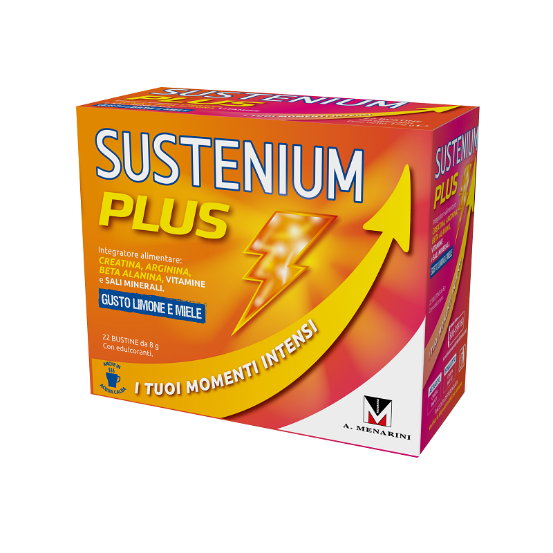 Sustenium plus limone miele 22 bustine