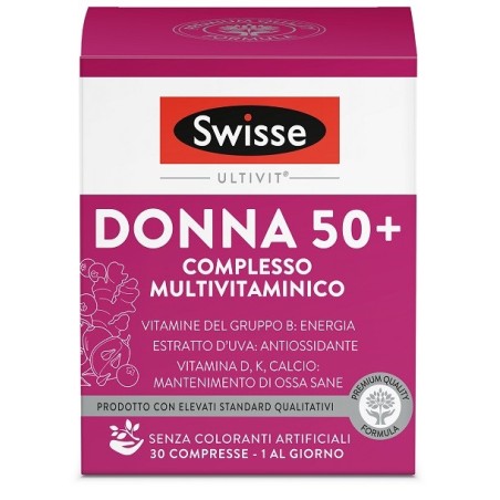 Swisse multivitaminico donna 50+ 30 compresse