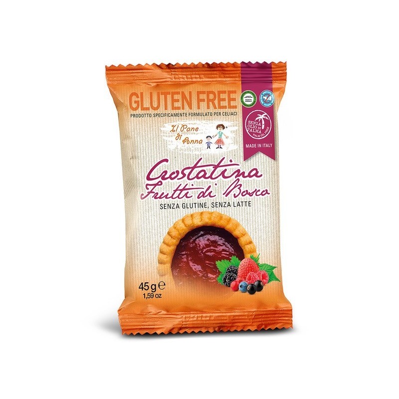 Il pane di anna crostatina ai frutti di bosco 45g Il pane di anna crostatina ai frutti di bosco 45g