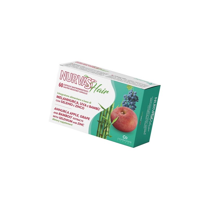Nurvast hair 60 capsule gastroresistenti Nurvast hair 60 capsule gastroresistenti