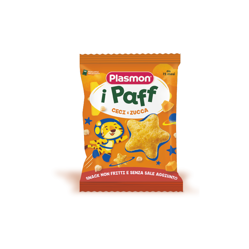 Plasmon paff stelline ceci zucca 15 g