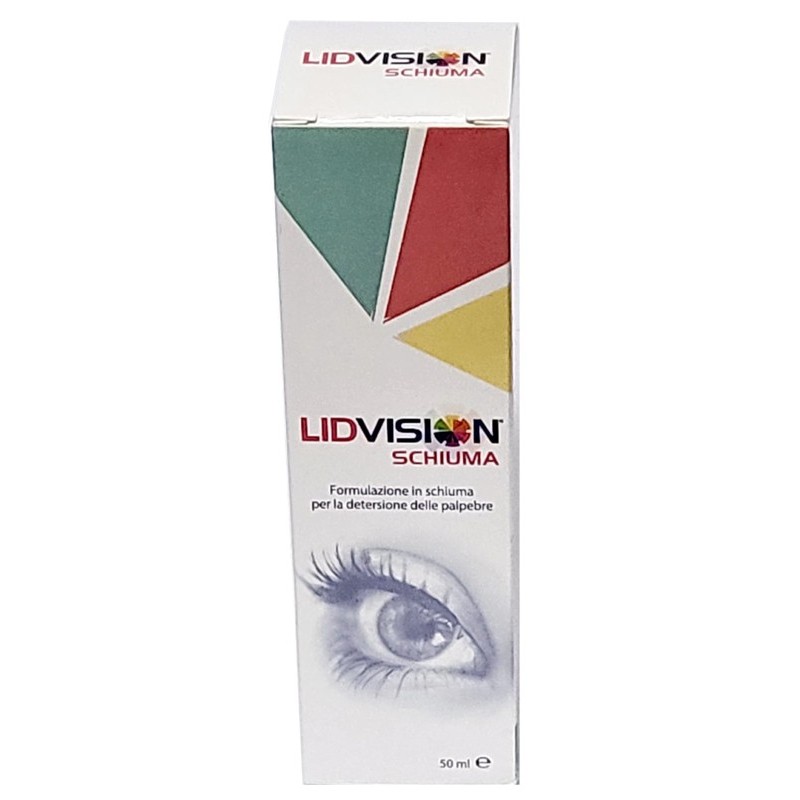 Lidvision schiuma per detersione palpebre 50 ml Lidvision schiuma per detersione palpebre 50 ml
