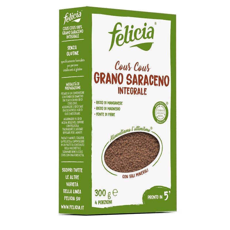 Felicia cous cous grano saraceno integrale 300 g